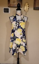 Lulus  Floral  Halter Neck Mini  Dress Size  S