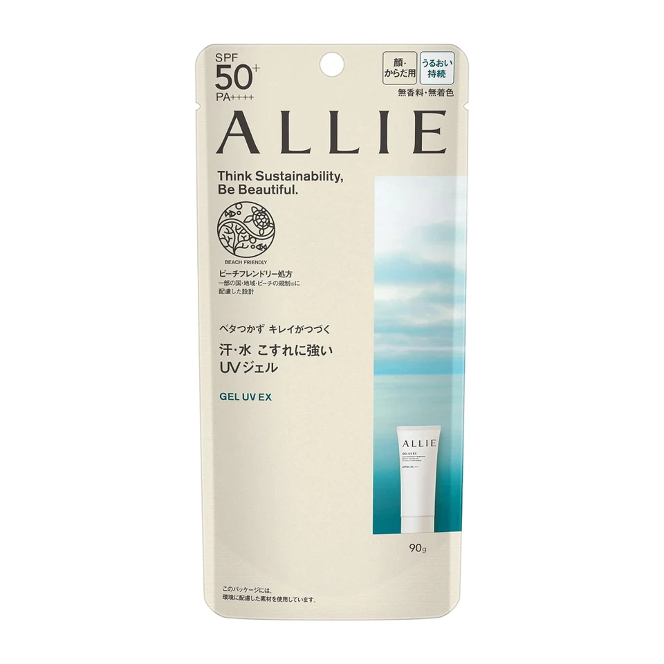 Kanebo Allie гель UV EX солнцезащитный крем SPF50 + PA +++ 90g - Изображение 2 из 2