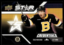 Brad Marchand First Star of the Night #1S-8 2023-24 Upper Deck NHL Boston Bruins