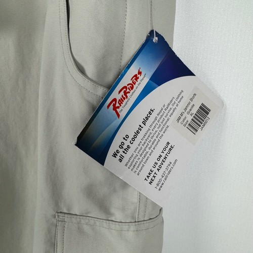 Rail Riders Cargo Jammin Shorts Granite Belted Hiking Fishing Outdoor Mens XL - Picture 6 of 7