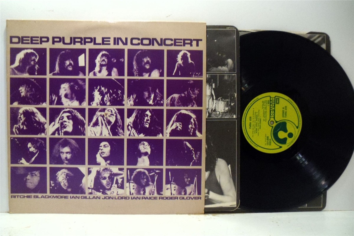 DEEP PURPLE in concert 2X LP EX/VG+, SHDW 412, vinyl, album