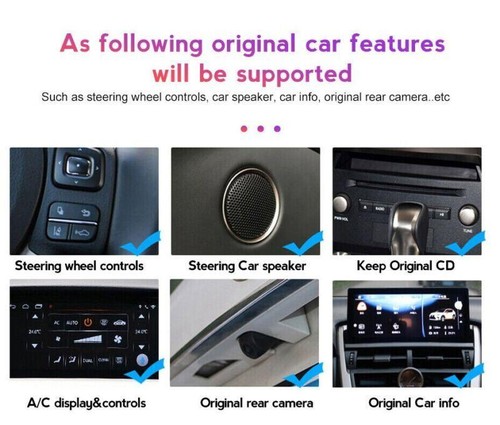 10.2" Android Navigation Car Gps Stereo Radio For Lexus Is Is250 Is300 4+64g - Picture 7 of 12