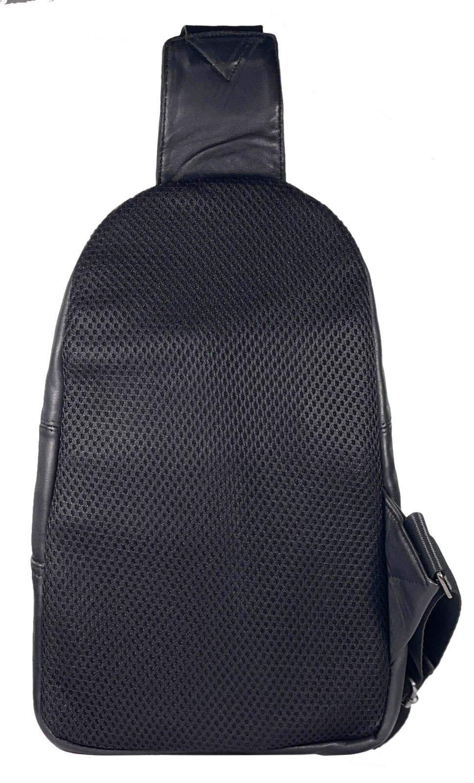 Men's Sling Backpack Genuine Leather Chest bag Crossbody Bag Shoulder Bag