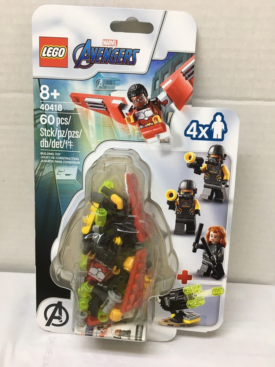 Lego Marvel Falcon & Black Widow Avengers 40418 blister pack New