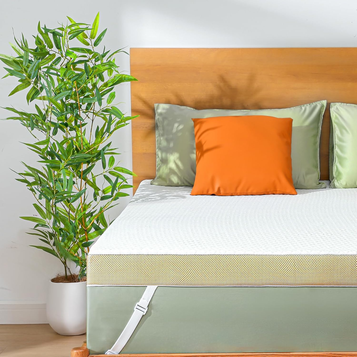 3 Inch Cooling Gel Memory Foam Mattress Topper Queen for Enhanced Comfort