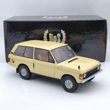 BOS 1/18 1970 LAND ROVER RANGE ROVER Suffix A beige BOS166 Resin Model