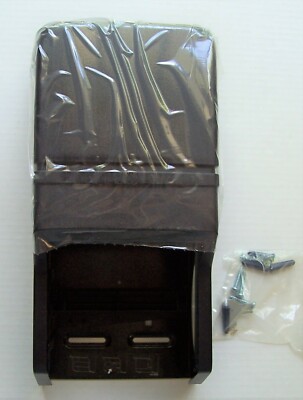 2 New Palmer Fixture RD0025-01 Two-Roll Standard Tissue Dispenser Black  