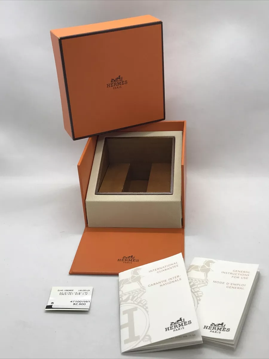 HERMES Set of empty boxes and a set of cards to tie.