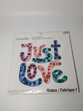 NEW Recollections Paper Quilling Kit Just Love Includes Curling Paper  Needle