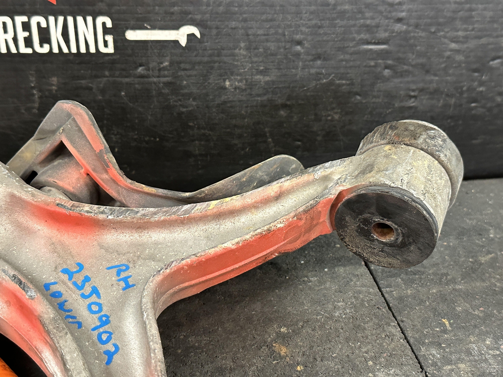 08-18 MASERATI GRANTURISMO 4.7 FRONT PASSENGER RH LOWER CONTROL SUSPENSION ARM