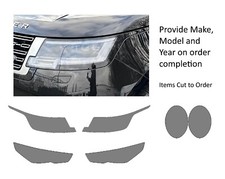 Headlight Paint Protection Film PPF stone chip. All makes / models kit available