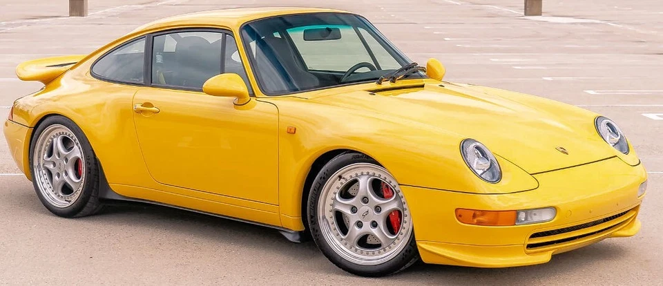 Juego de faldones laterales panel basculante genuino Porsche 993 RS (cuerpo estrecho) Foto 2 de 2