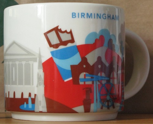 Starbucks You Are Here YAH Birmingham 14 oz neu, mit SKU-Stick, OVP, RARE - Bild 3 von 5