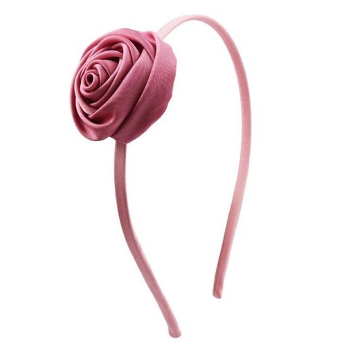 Grace Rose Flower Hairbands - Fabric Headband For Women Birthday Party Accessory - Foto 19 di 26