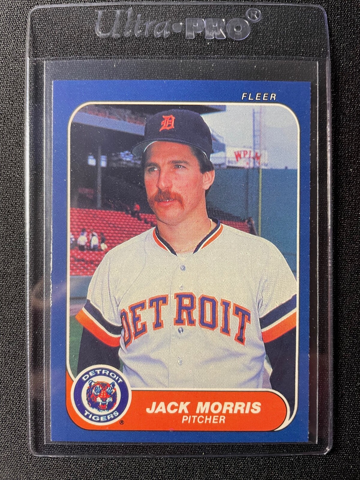 1986 Fleer Jack Morris #232 Tigers!!!