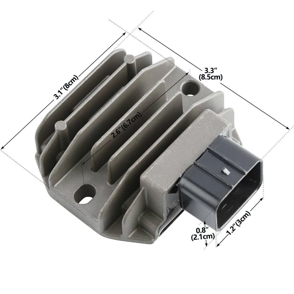 Regulador rectificador de voltaje apto para Yamaha YZF R1 R1M 2015-2024 YZF R1S 2016-18 Foto 2 de 4