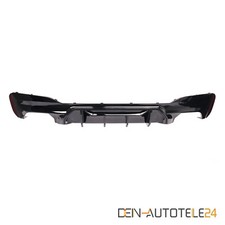 Heckdiffusor Auspuffblende für BMW 5er G30 G31 FACELIFT SPORT GLANZ SCHWARZ