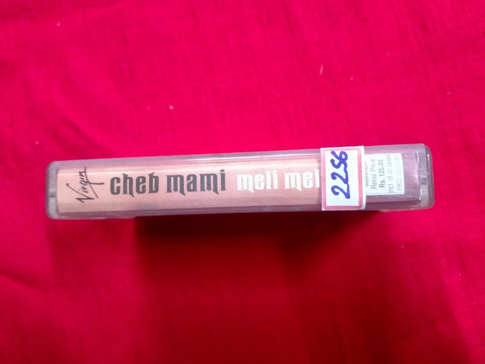 Cheb Mami Meli Meli Sting RARE orig Cassette tape INDIA indian  2000 - Image 2 of 4