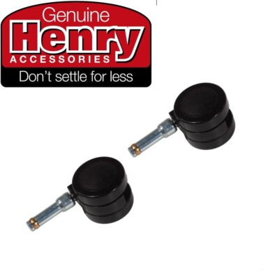 2x Vacuum Cleaner Hoover Castor Wheel Numatic Henry Hetty Charles George NVR200