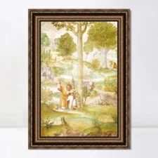 Framed Canvas Art Giclee Print Series#086 by Leonardo da Vinci Wall Art Decor