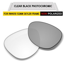 Clear Photochromic Replacement Lenses for Ray-Ban RW4010 52mm Smart Glasses