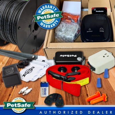 PetSafe Stubborn Dog In-Ground Fence Collar (1 Acre) 1000 Feet USA Wire 20 Gauge