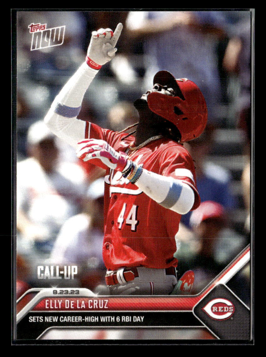 2023 Topps Now #749 Elly De La Cruz - Reds - RC