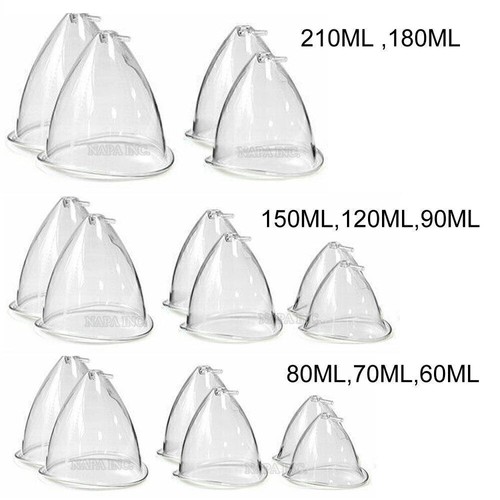 Replacement Plastic Breast Cup For Breast Enlargement Enhancement Vacuum Machine