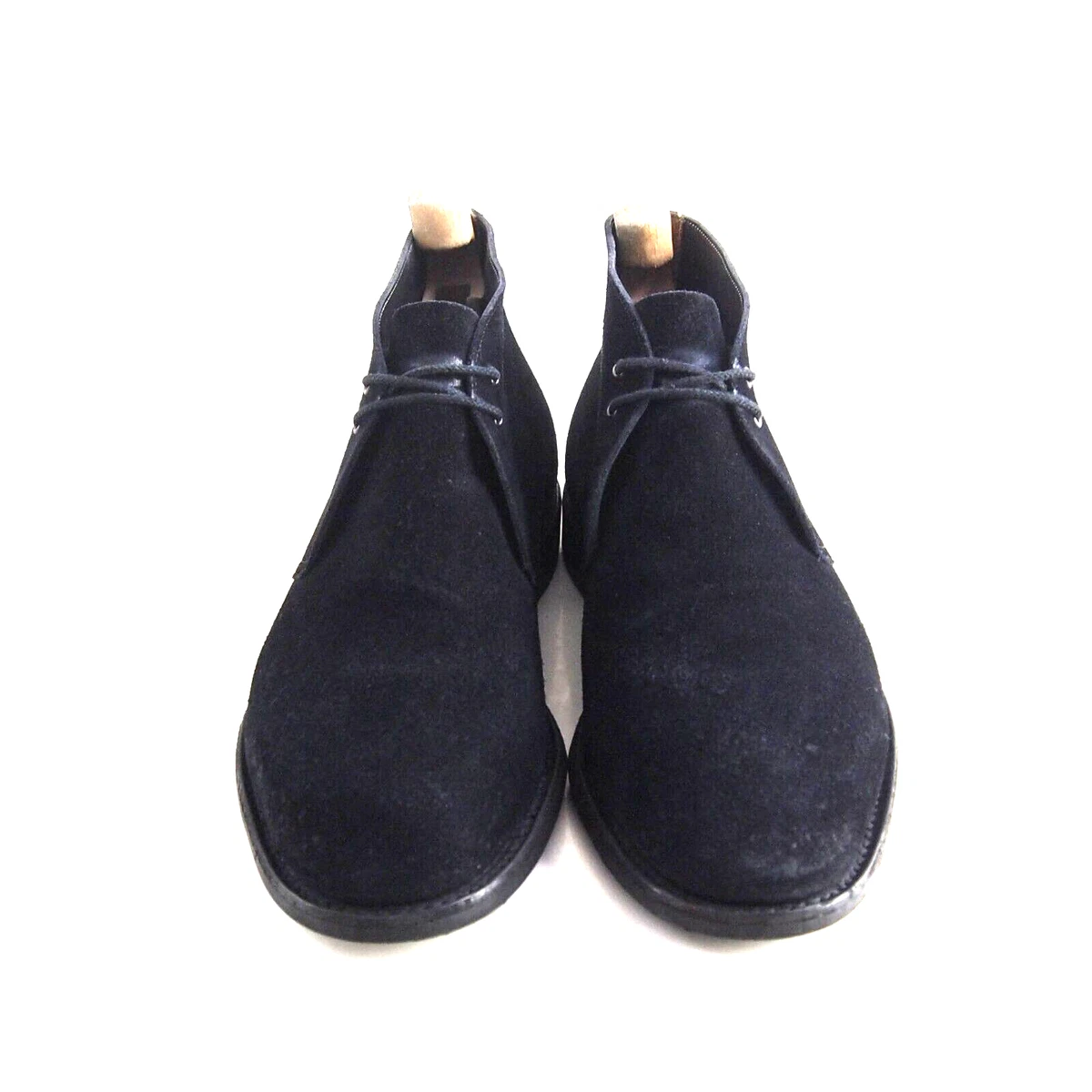 Church's Sahara Botines Safari ante Negro Zapatos Hombre Talla US 9 Eu 42