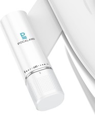 Ultra-Slim Bidet Attachment, PosteriorFeminine Wash-Retractable Dual Nozzles,...