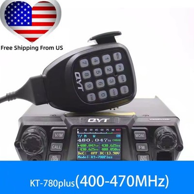 QYT KT-780PLUS 75W Mobile Transceiver UHF 430MHz Walkie Talkie Long Distance