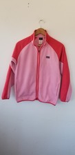 Patagonia Sweater Kids Girls Xl 14 Synchilla Zip Up Light Pink Outdoor 65660