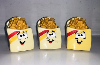 Vintage 1989 Hallmark Cards Burger King Fries Toys