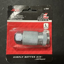 Milton S790 "L" Style Air Coupler - 1/4" NPT Female - 1 Pk.