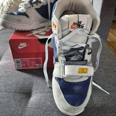 Nike Air Trainer 1 Low Herren Sneaker EU 40 Grau/Blau/Weiß gepolstert