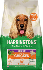Harringtons Complete Dry Senior Dog Food Chicken & Rice 12Kg - Made with All Nat 3.36 per kilo