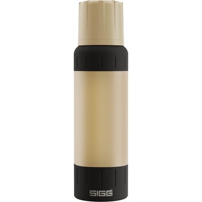 Isolierflasche 1L - Alpine Star, mit Becher - 27h warm, 100h kalt