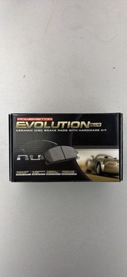 Powerstop Brakes 17-1184A Z17 Evolution Ceramic Brake Pads W/ Hardware