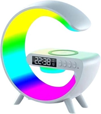 G63 Smart Light Sound Machine Alarm Clock Wireless Charger Bluetooth Speaker
