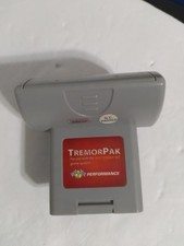 Tremor Pak Pack Plus by Performance for Nintendo 64 N64 w/ Battery Cover Tested