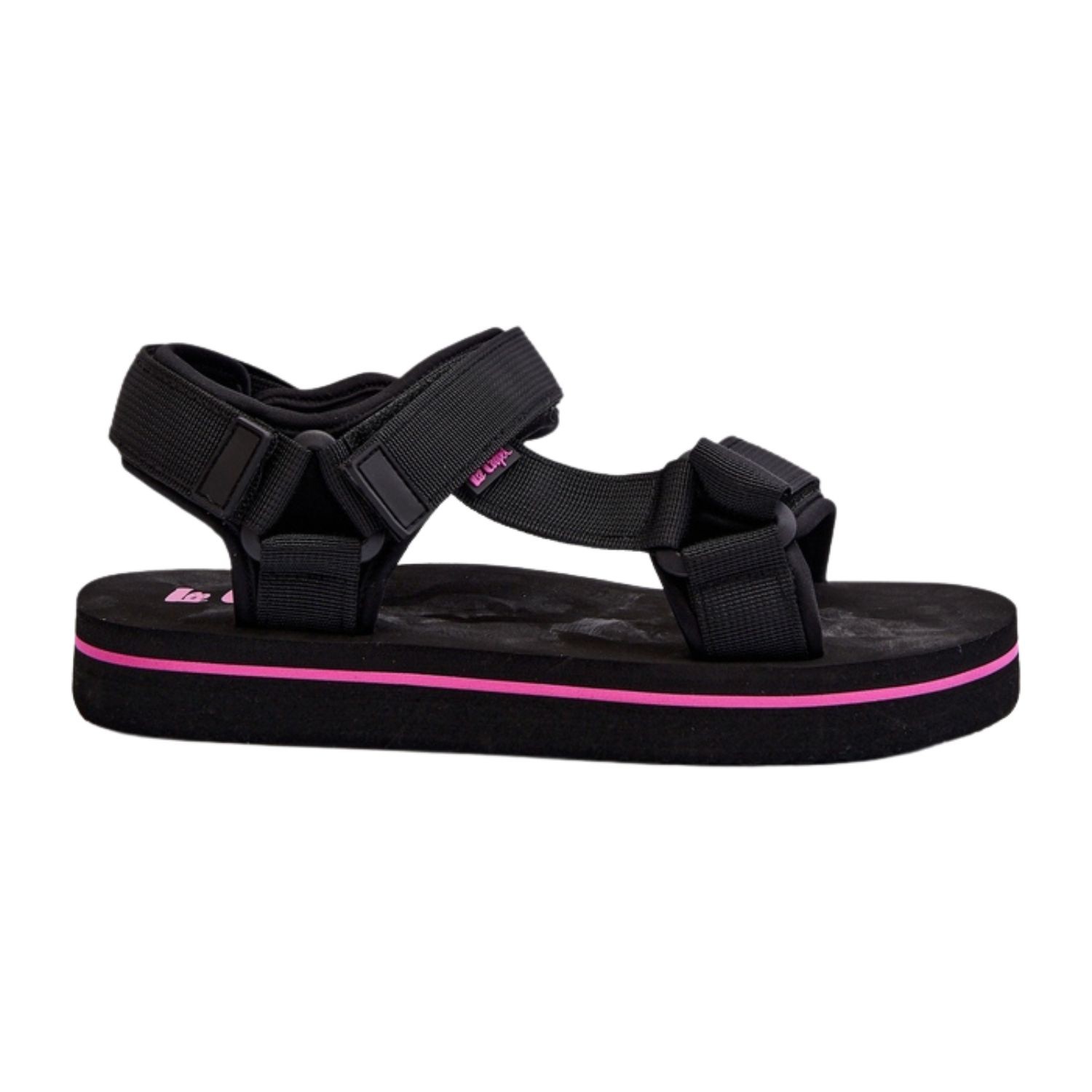 Lee Cooper Frauen schwarz Plattform Sport Sandalen 39 5290₽