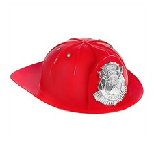 Fireman Helmet Firefighter Safety Helmet for Pretend Coslay Game Fireman Hat
