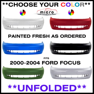 NEW FRONT BUMPER FOR 2000-2004 FORD FOCUS PAINTED *CHOOSE YOUR COLOR* FO1000456
