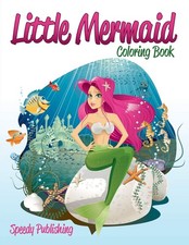 Speedy Publishing LLC Little Mermaid Coloring Book Paperback UK IMPORT
