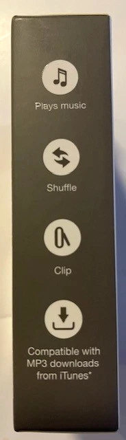 Eclipse Fit Clip 4GB MP3 播放器 紫色/麦片 原厂封装 — 第 3/4 张图片