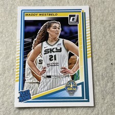 2025 Panini Donruss WNBA Maddy Westbeld RATED ROOKIE RC # 98 Sky