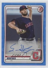 2020 Bowman Prospects Auto Blue 70/150 Sam Hentges #PA-SHE Auto hb8