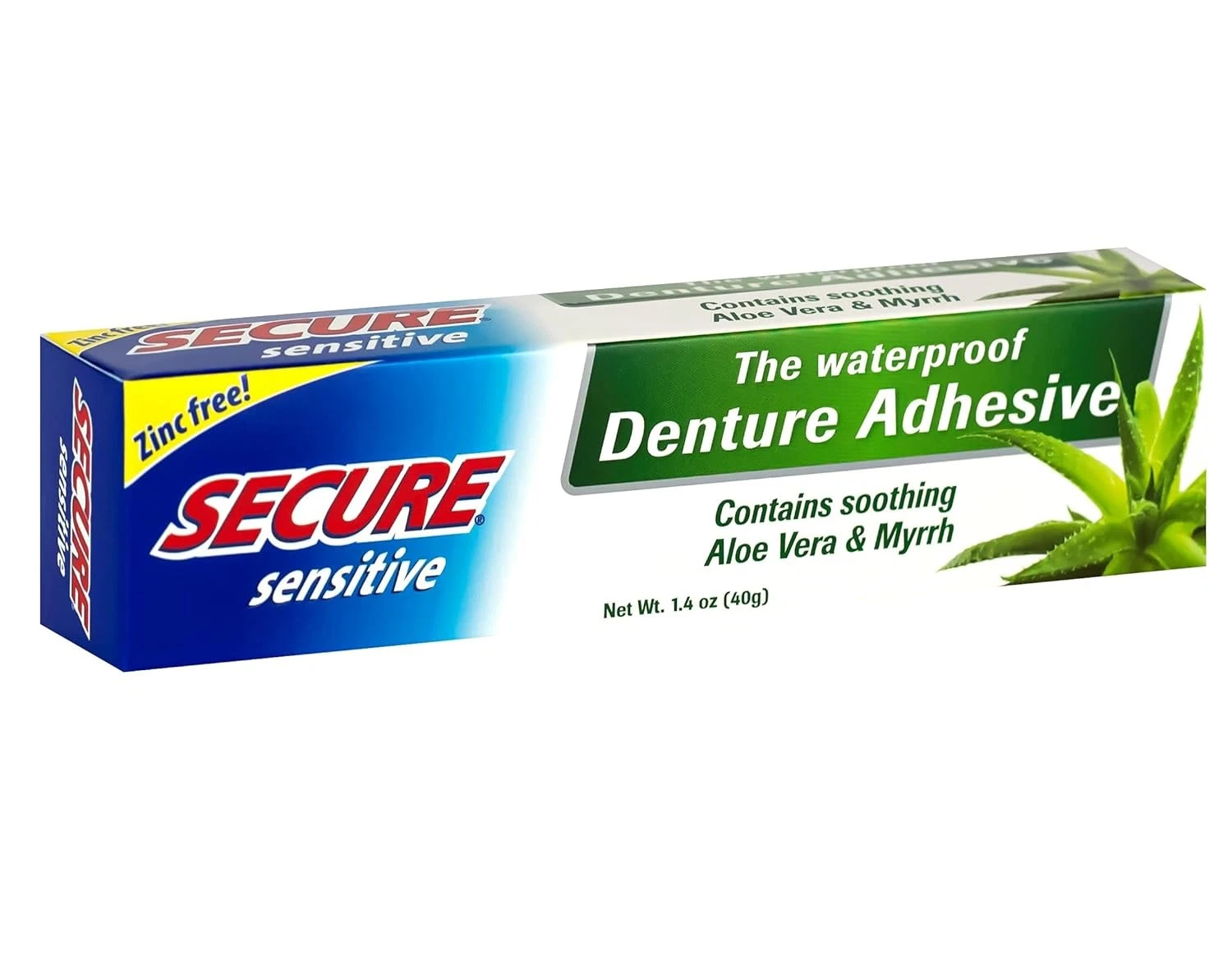 Secure Sensitive Denture Adhesive Cream