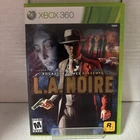 L.A. Noire:  (Microsoft Xbox 360, 2011) -  TESTED AND WORKING