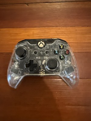 XBOX ONE Afterglow Clear Wired Controller NO CORD 048-121